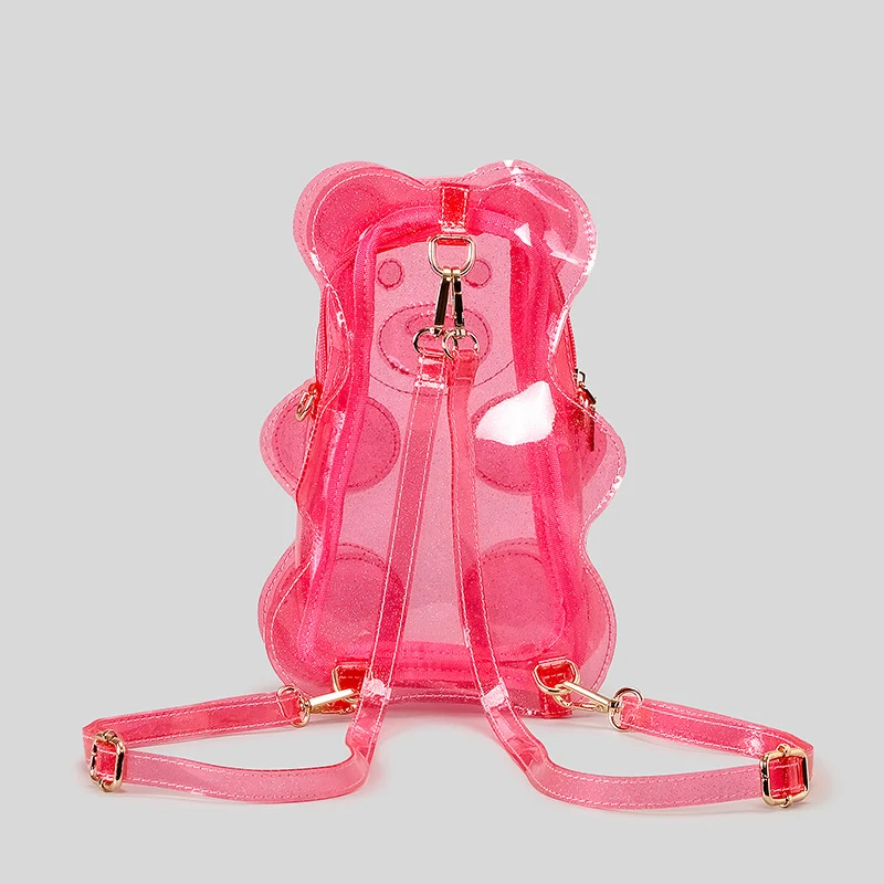 Nieuwigheid Glitter Transparan - Mini Backpack Purse recensie en prijs